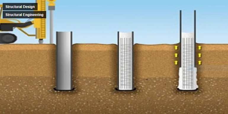 Pile foundations as a part of structure