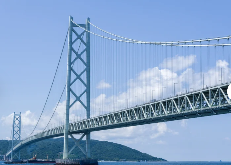 Akashi Kaikyo Bridge Japan.