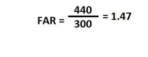 example of floor space index