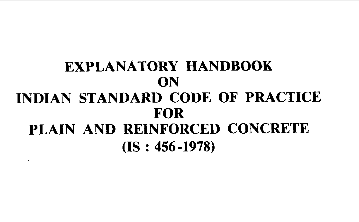 SP 24 is a special publication from BIS as an explanatory handbook for IS 456-2000