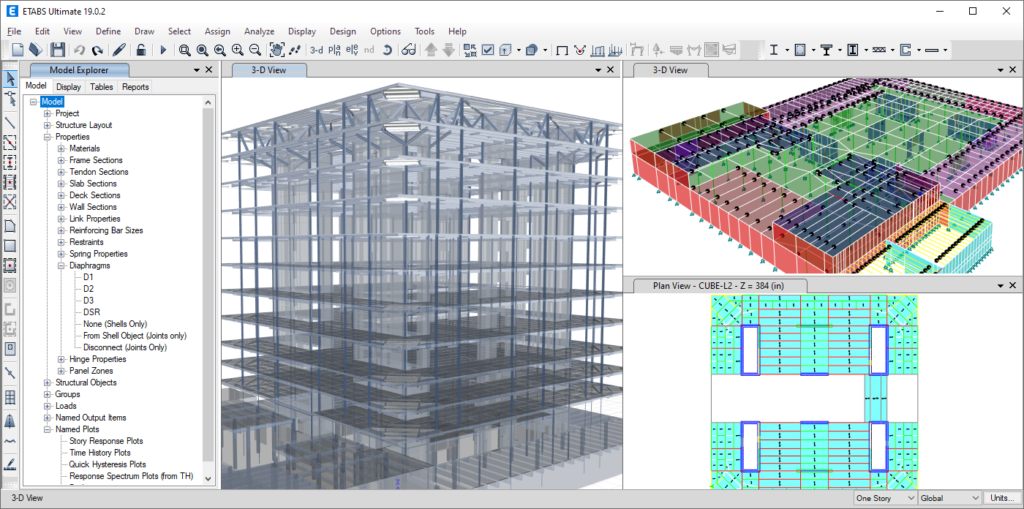etabs software for structure analysis ans designing by CSi America