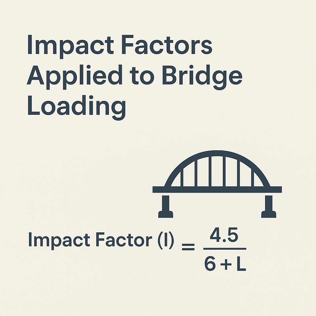 Impact Factors Applied to Bridge Loadings