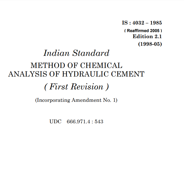 IS 4032 1985 PDF Download