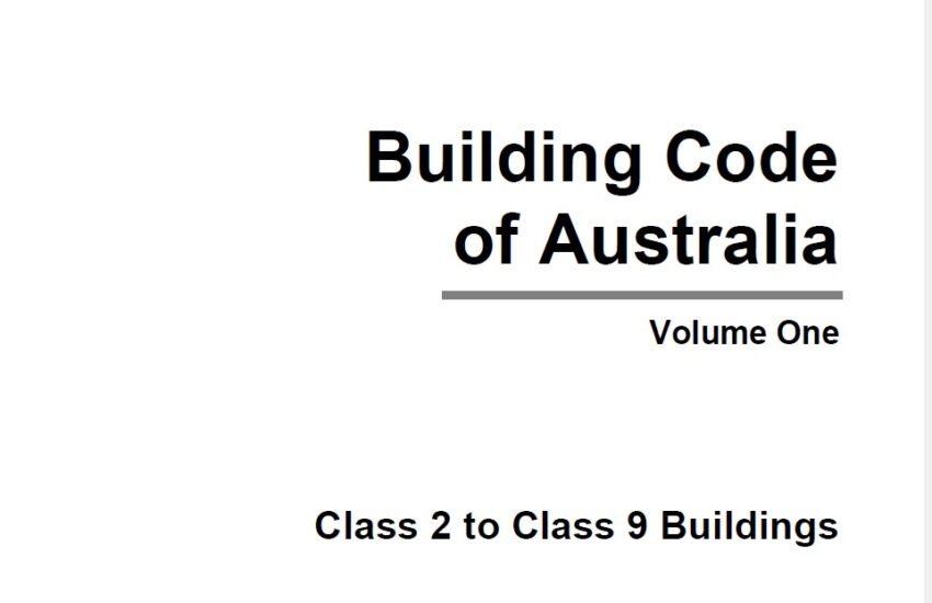 Building Code of Australia