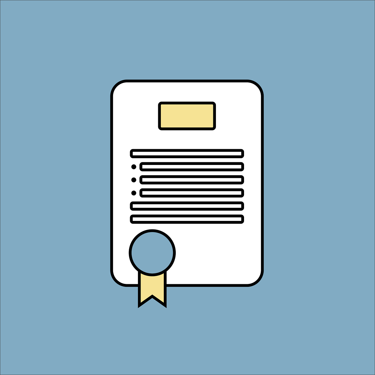 Illustration of license of construction contractor