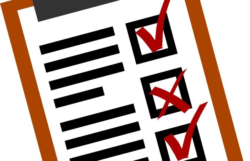 Checklist for Quantity Surveying and Estimation