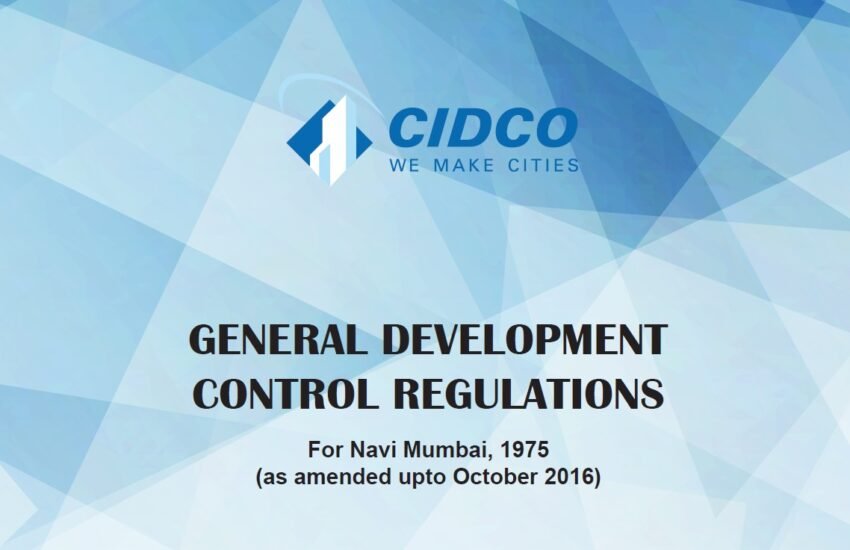 Mumbai Maharashtra General Development Control Regulations is amended upto October 2016