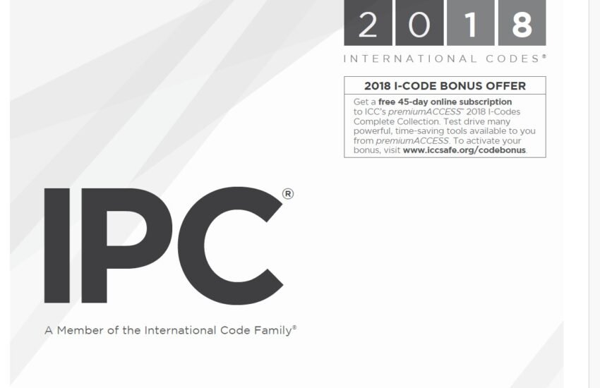 International Plumbing Code 2018