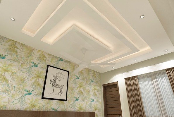 False ceiling suitable for recedential and office buildings