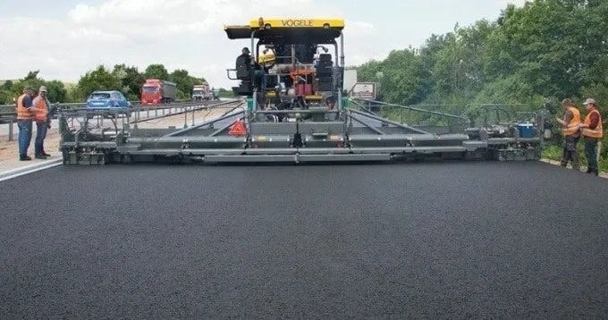 Bituminous Concrete is used where heavy traffic is to be managed.