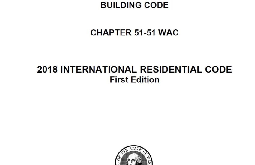 International Residential Code 2018