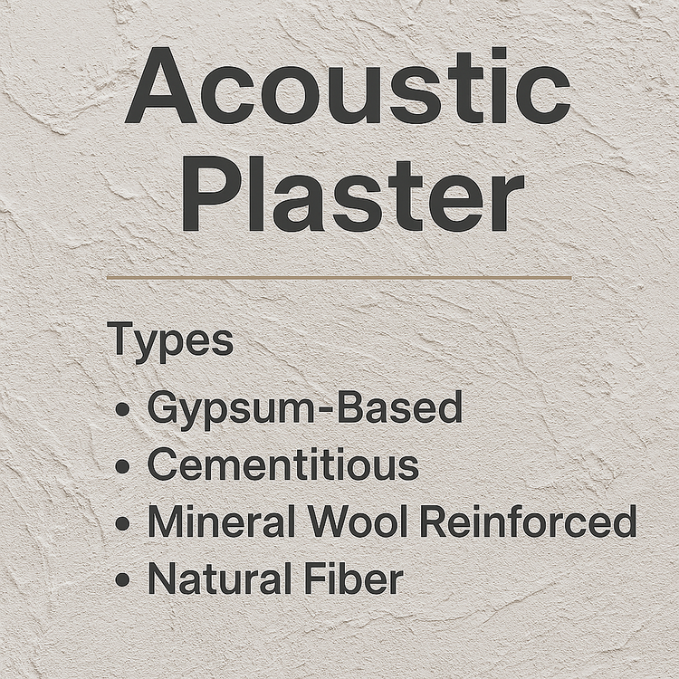 acoustic plaster