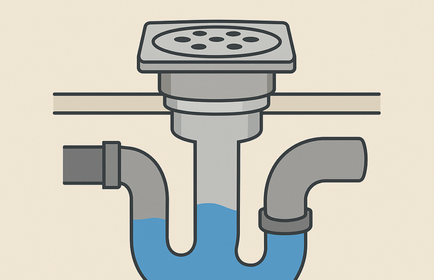 Nahani Trap in plumbing is used to prevent entering foul gases in the room and kitchen.