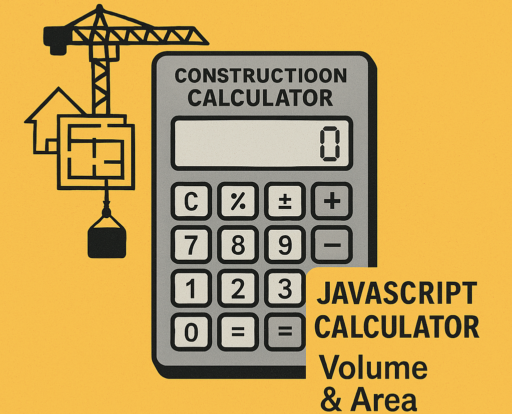 Civil Engineering Construction Calculators are handy to calculate volume, area, or to convert length from feet to meter of vice versa. These are highly accurate calculators on the web.