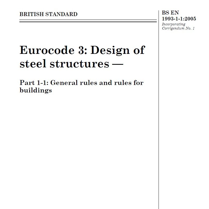Eurocode 3 Design of Steel Structures