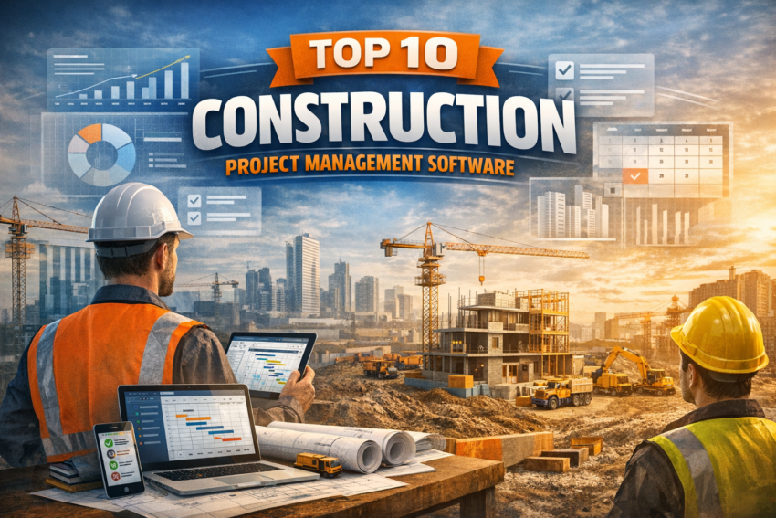 top 10 construction project management software.