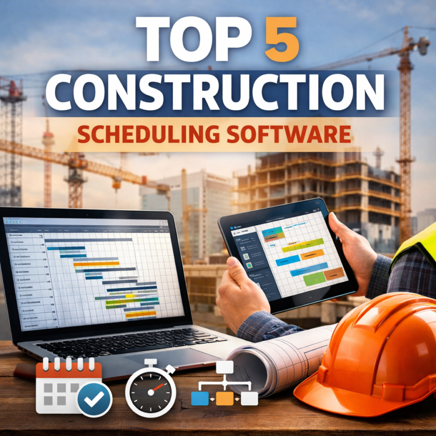 Top 5 Construction Scheduling Software