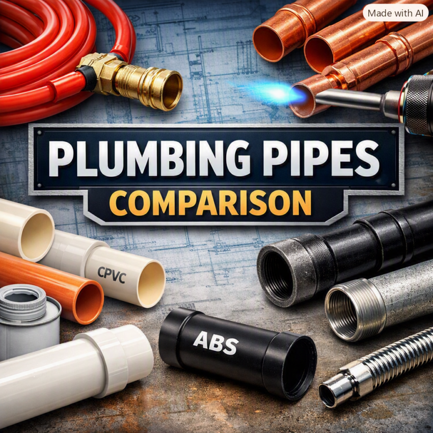 Plumbing Pipes Comparision
