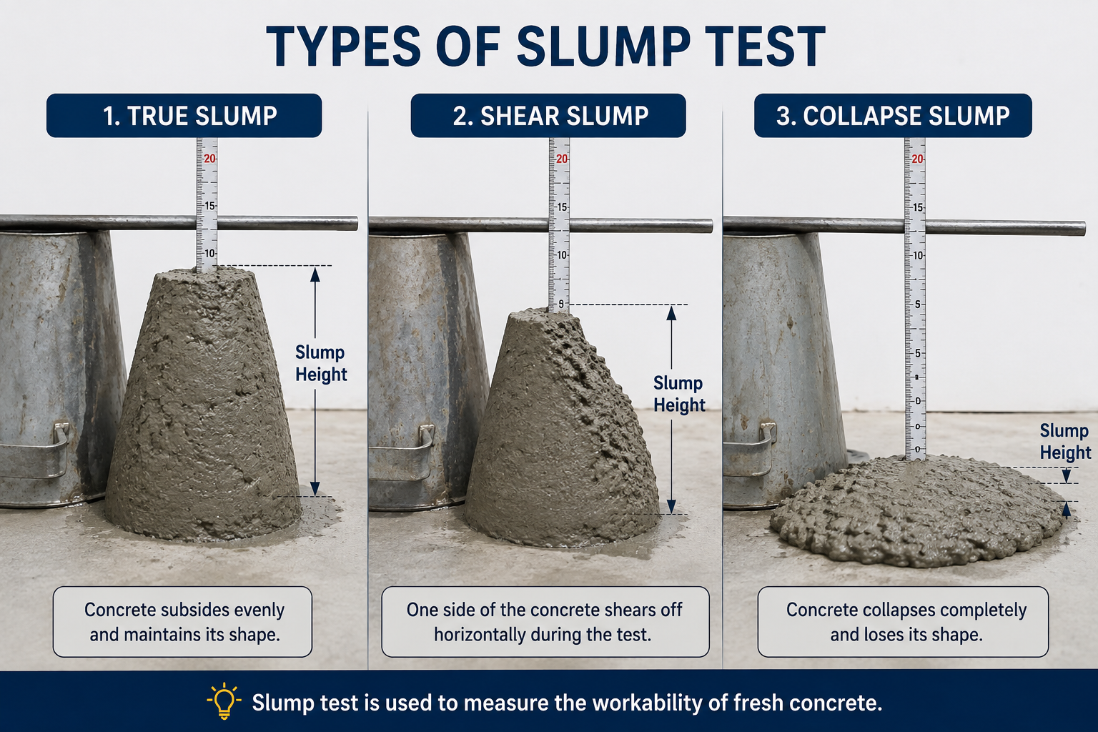 Different types of slump